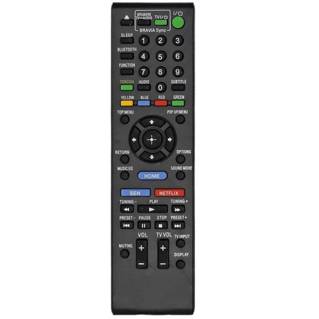 Controle Remoto compatível com Home Theater Sony Rm-adp112 Hbd-e2100 E6100 BdV-E280 Lelong LE-7508
