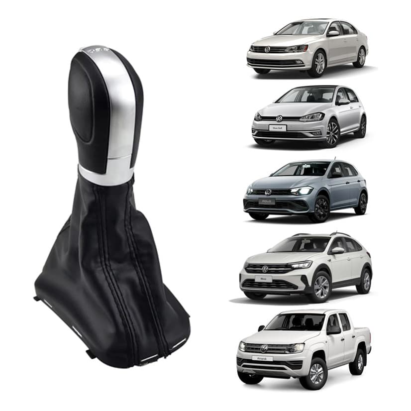 Manopla Alavanca Câmbio Automatico Jetta Nivus Polo Golf