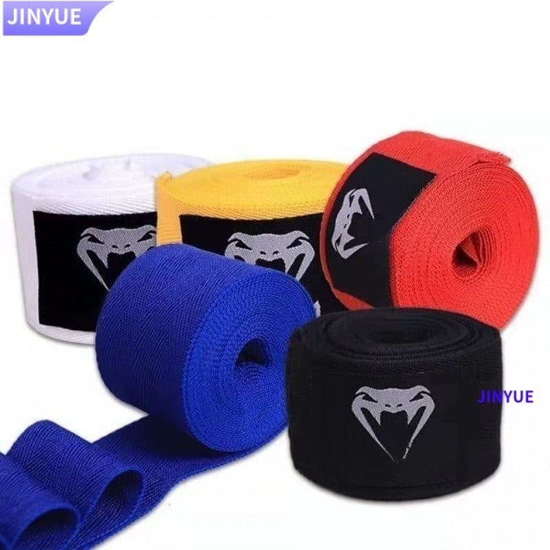 Bandagem de Boxe Algodão Bandagem Elástica Muay Thai Sanda Karate Bandagens de Boxe Proteção de Pulso Bandagem Puls