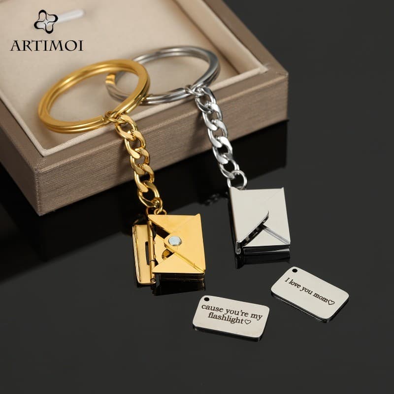 Envelope Personalizado Carta De Amor Casais Personalizados Chaveiro Presente Namorada Presentes Do Dia Dos Namorados
