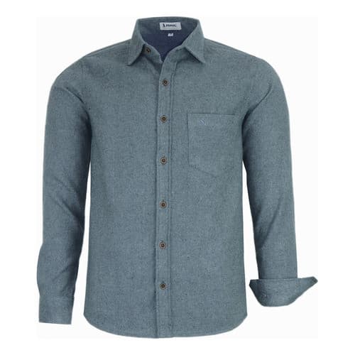 Camisa Social Manga Longa Flanelado Sueter Premium Com Botao