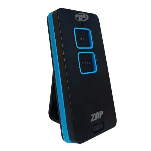 CONTROLE REMOTO ZAP 2B (PRETO / AZUL)