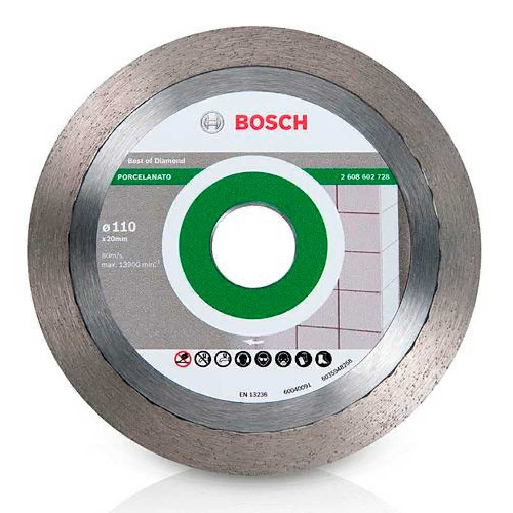Disco Diamantado  110 4.38 Liso Porcelanato Bosch