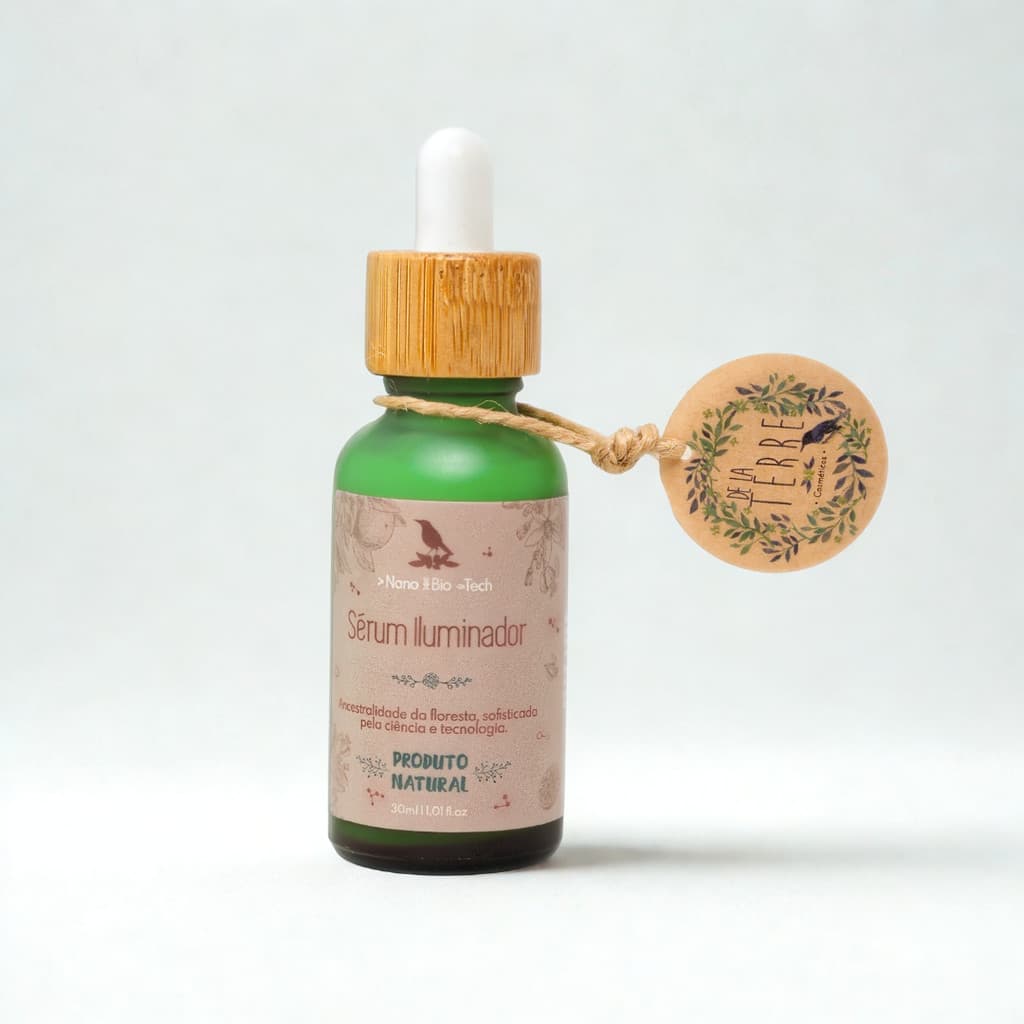 Sérum Nano Iluminador – Potencialize sua Pele com Nano Vitamina C e Triplo Ácido Hialurônico