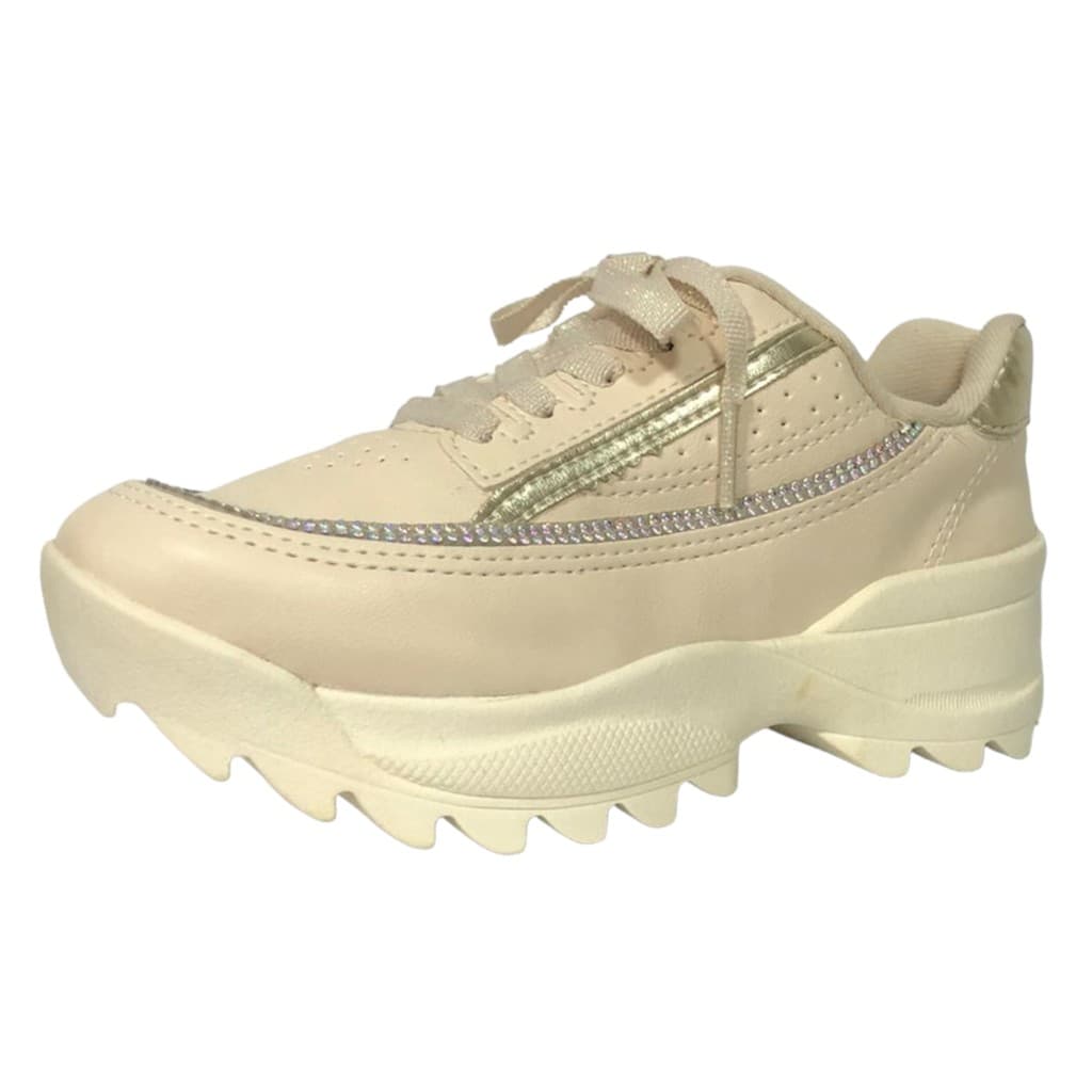 Tenis Plataforma Tratorada Pink Cats V2503