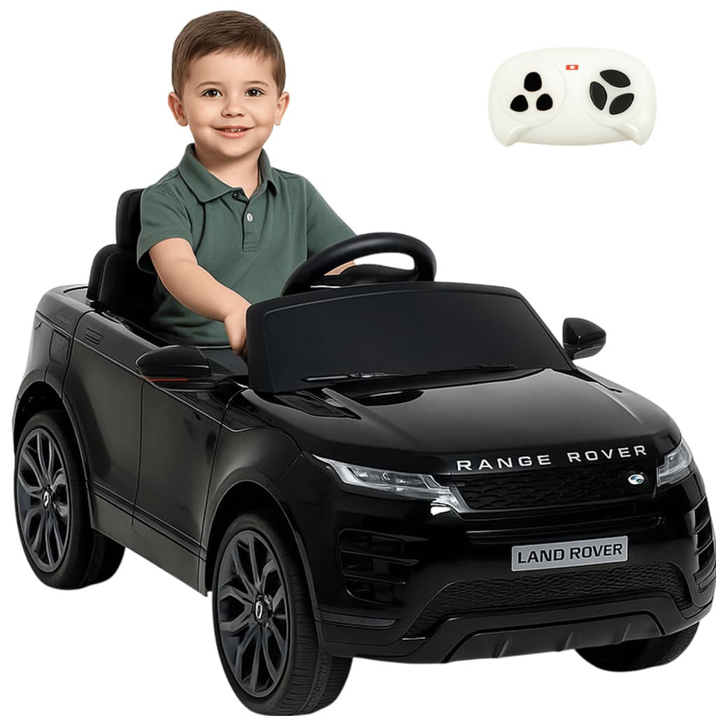 Carro Elétrico Infantil Bang Toys Range Rover Evoque Preto 12V