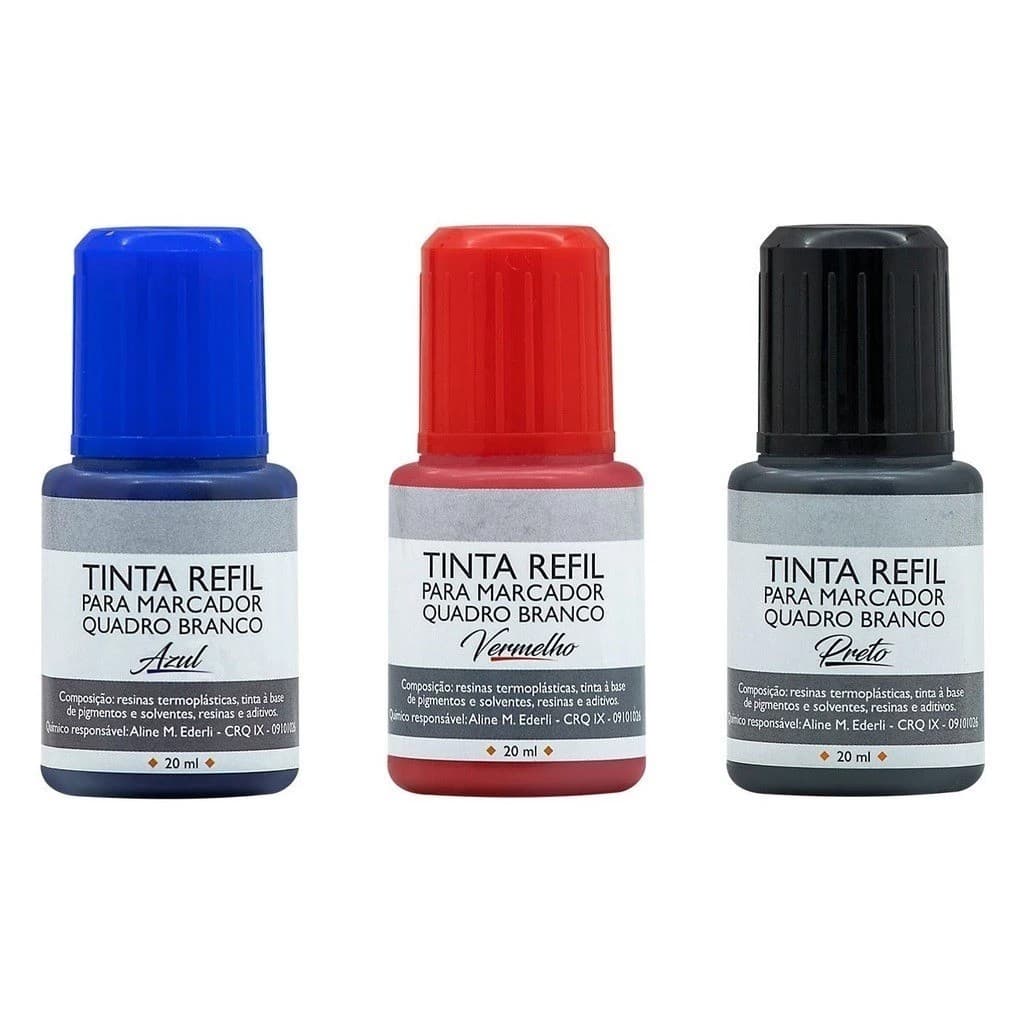 TINTA REFIL PARA MARCADOR PERMANENTE BRW 20ML
