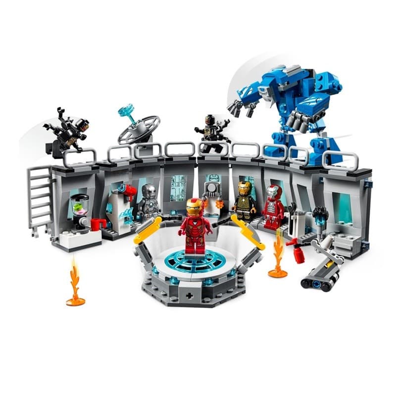 Super Herói Marvel Vingadores Designer Homem De Ferro Blocos De Construção Armadura Brinquedos Compatíveis Lego