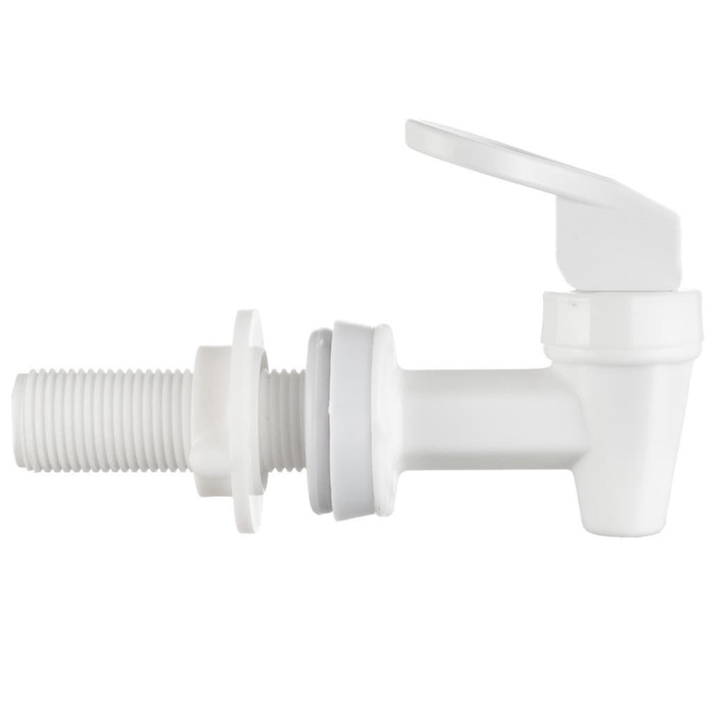Torneira Para Suporte Branca Para Filtros de Barro e Reservatorios Agua Cozinha Escritório