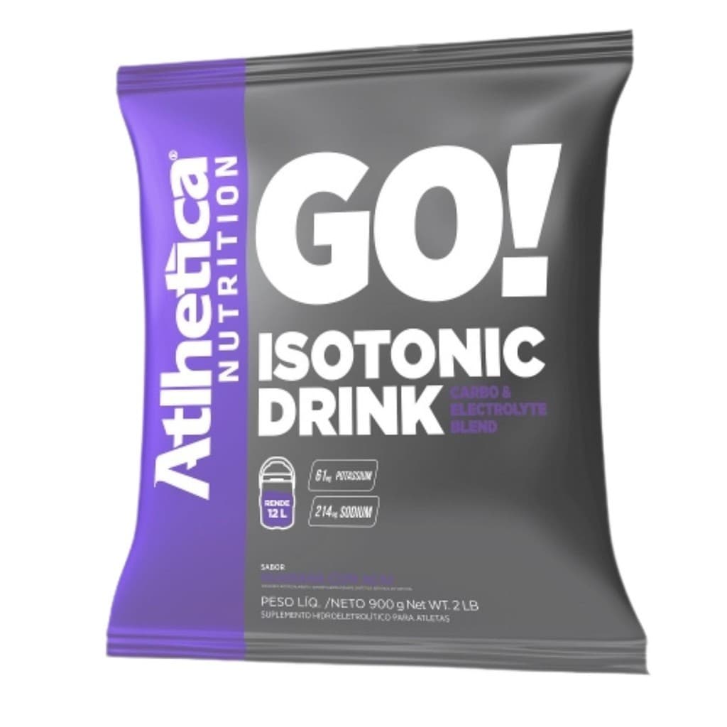 Go! Isotonic Drink Refil 900g Atlhetica Nutrition