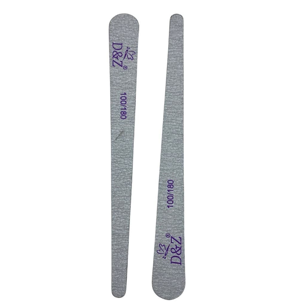Lixa Oval Stileto Unhas Gel 100/180  - D&Z