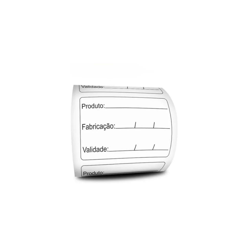 Etiqueta Bopp 60x40mm Prazo Validade  1000un