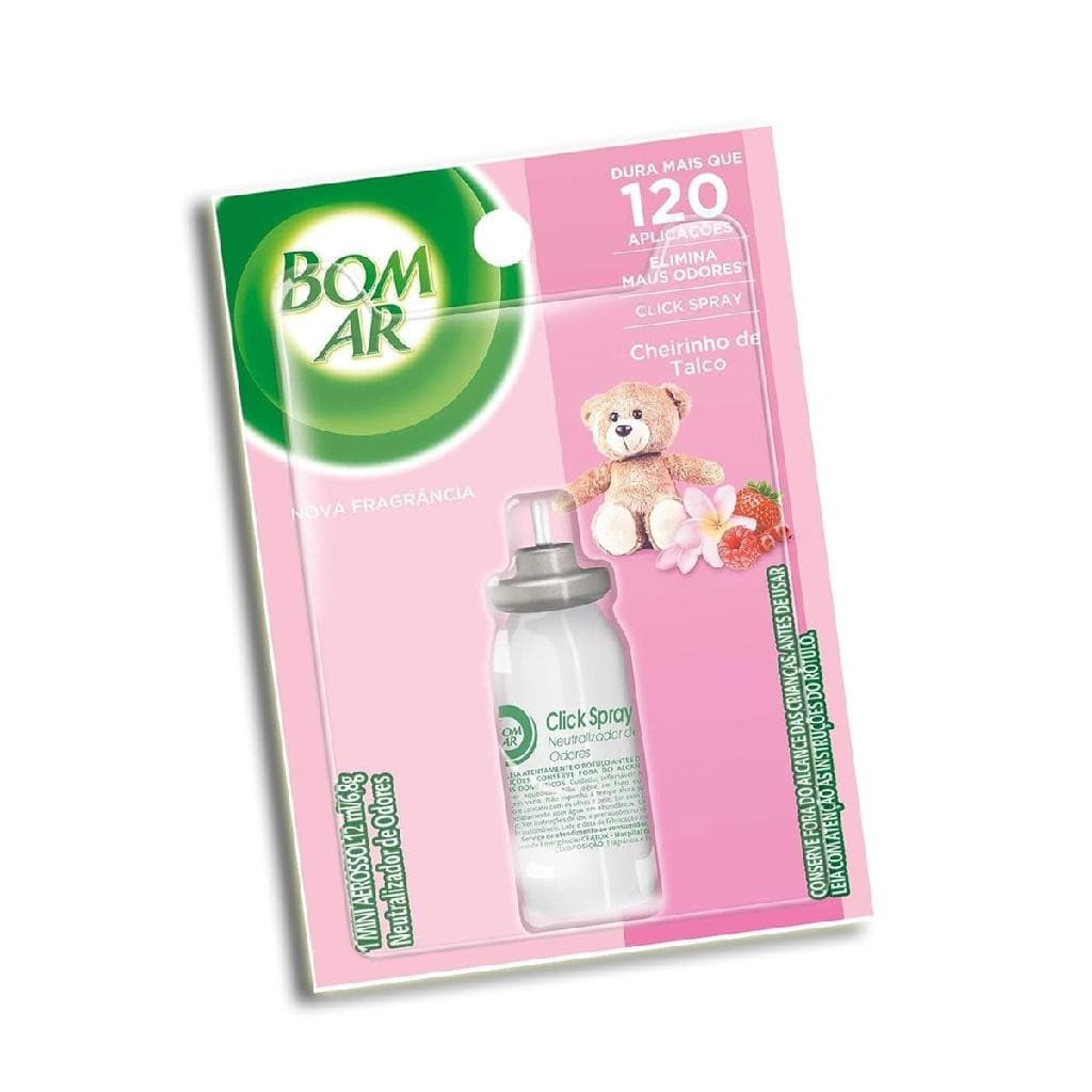 Odorizador Bom Ar Air Wick Spray Cheirinho de Talco