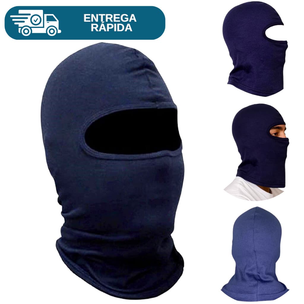 Balaclava Touca Ninja Capuz Térmico Suedini Gorro Frio Camara Fria Motoqueiro Baixa Temperatura