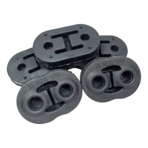 Borrachas Coxim De Escapamento Jac J2 J3 Todas As Versões 5 Kit