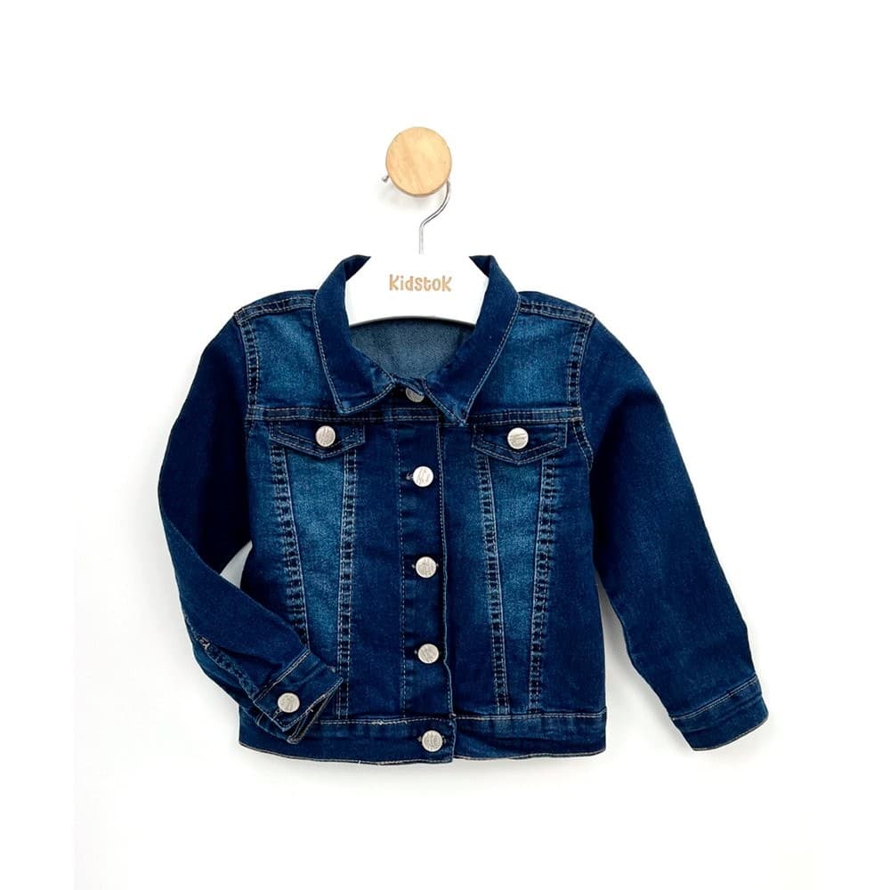 Jaqueta Menina Jeans Botões - Mania Jeans
