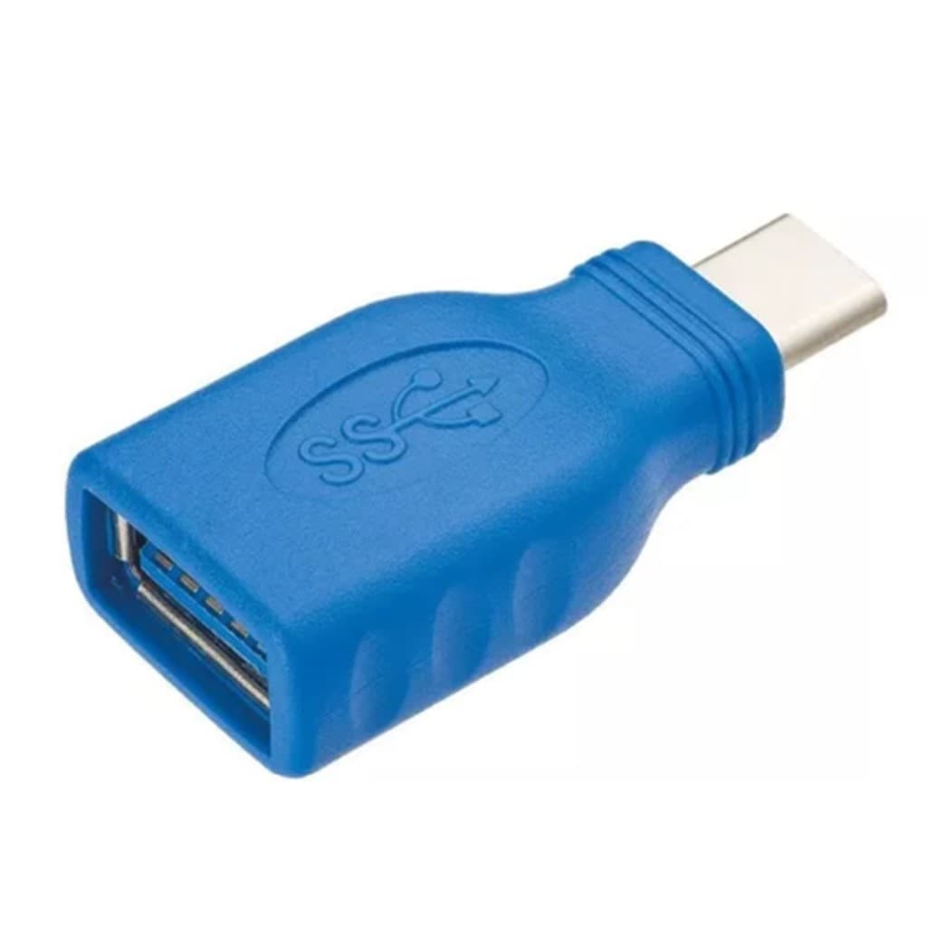 Adaptador usb tipo c 3.0 macho  x usb femea otg