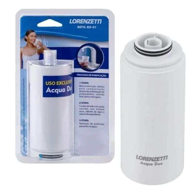 Refil Para Filtro Torneira Acqua Due Lorenzetti