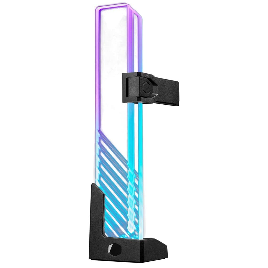 SUPORTE UNIVERSAL PARA PLACA DE VIDEO COM ILUMINACAO ARGB - MCA-U000R-GSBTG-00