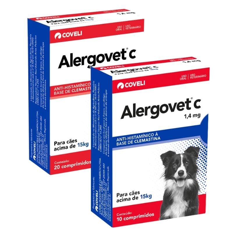Alergorvet C 1,4 Mg C/10 Comp.