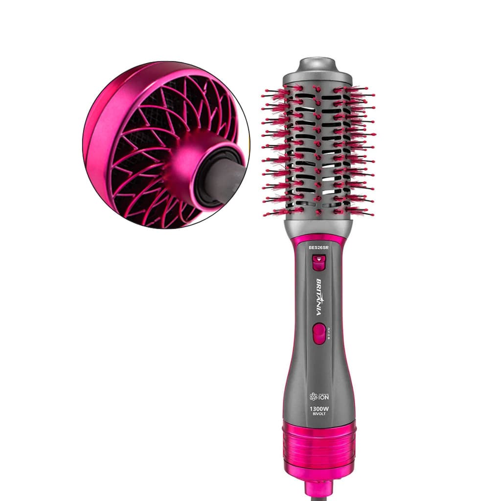 Escova Secadora Britânia 4 em 1 1300W Bivolt