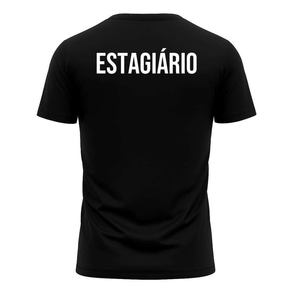 Camisa Camiseta Estagiário Uniforme Profissão Aprendiz Time