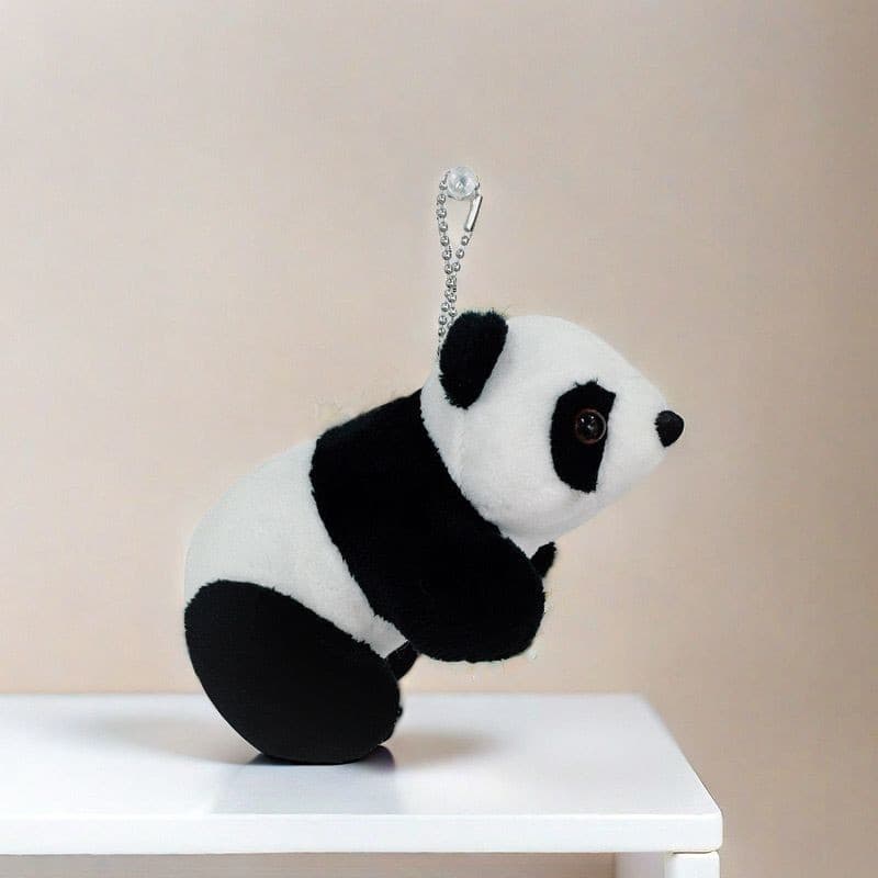 Chaveiro Ursinho Fofo Baby Panda De Pelúcia 9cm