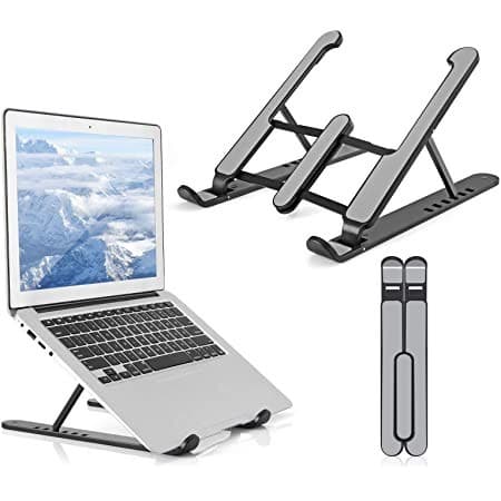 Suporte Para Notebooks Dobrável Portátil Ajustável Antiderrapante Base Suporte Table Macbook Air Pro