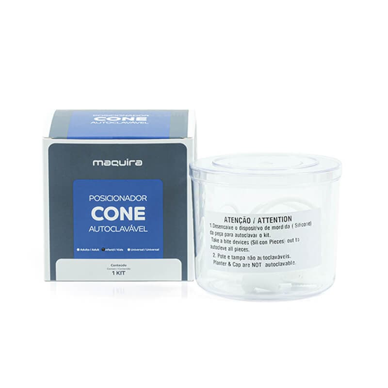 Posicionador Cone Para radiografia Kit Completo adulto Maquira
