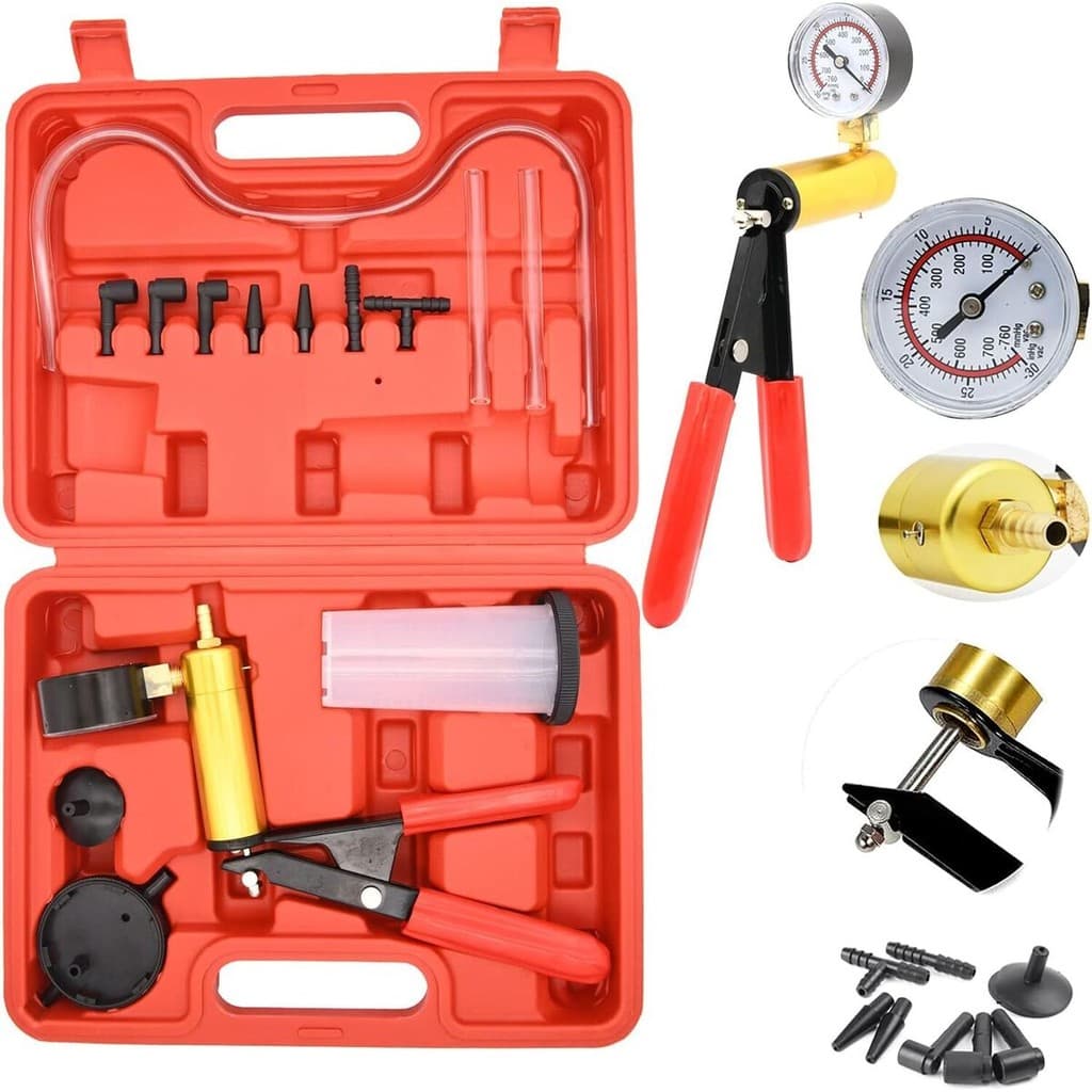 Kit Peças Bomba Manual Para Carro Sangramento Fluido Freio