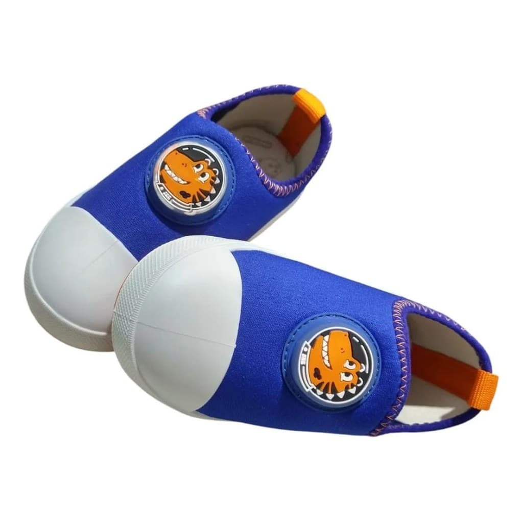 Tênis Infantil Pimpolho Menino Azul Injeção Direta Com Led Masculino