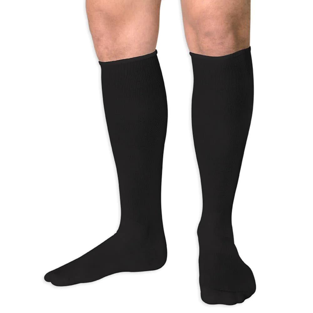 Kit 6 Pares Meião Infantil Futebol Preto Reforçado - TRB