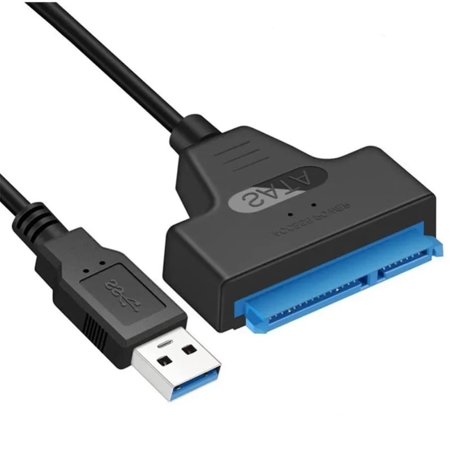 Adaptador SATA Para USB 3.0 6 Gbps Acessórios Disco Rígido SSD Externo 22 Pinos Computador