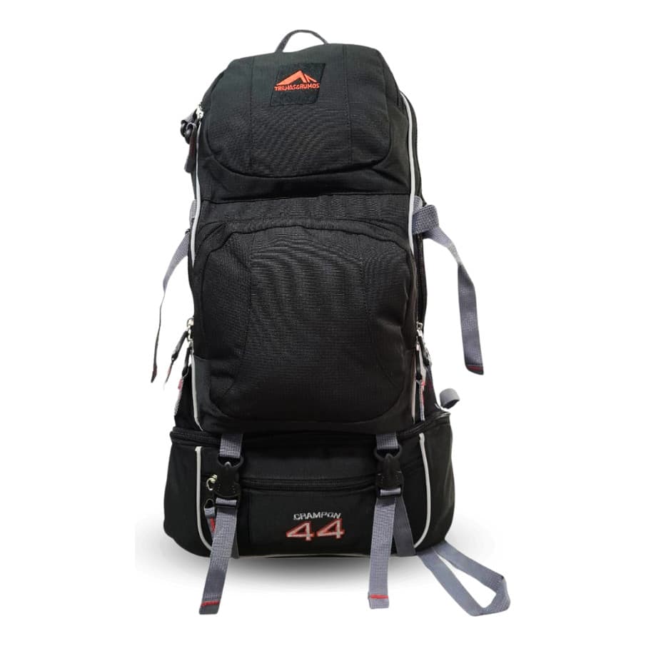 Mochila Reforçada Crampon Camping Trekking 44l Trilhas Rumos