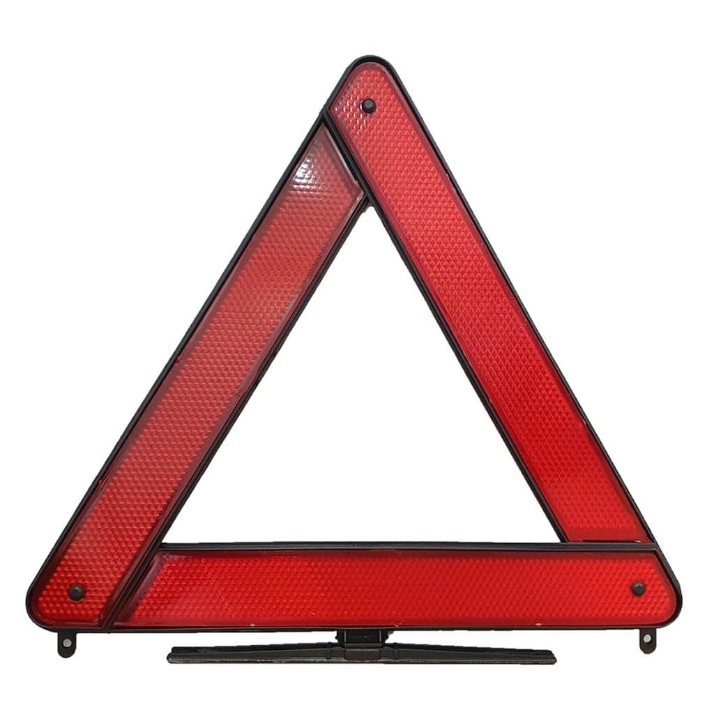 Triangulo de Sinalização Refletor Segurança Alerta Atenção Carro Caminhão