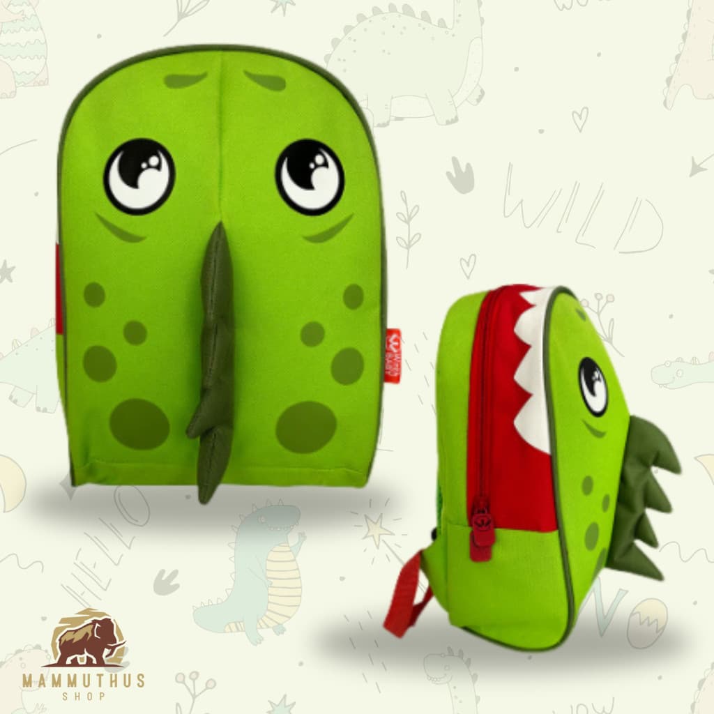 Mochila Escolar Infantil Maternal Unissex Dinossauro Bolsa para Creche Para Pet
