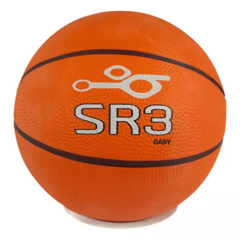 Bola de Basquete Baby – Tamanho 3 – Ideal para Crianças – Iniciação Esportiva
