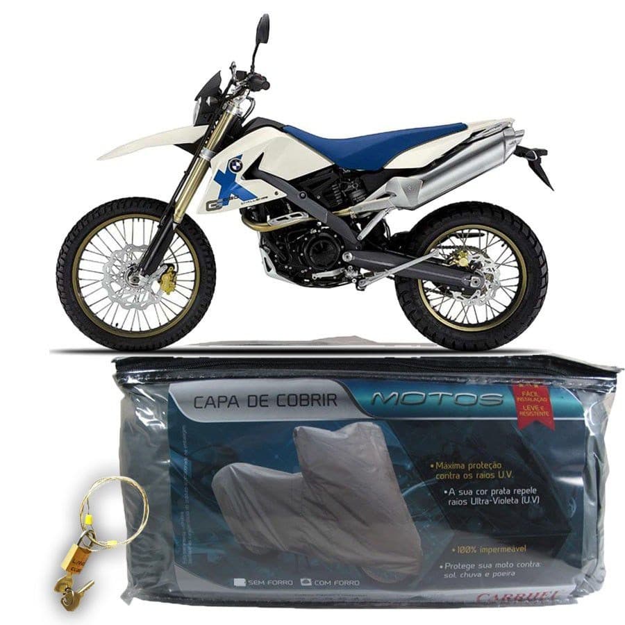 Capa com cadeado para cobrir BMW 650 GS G(206)