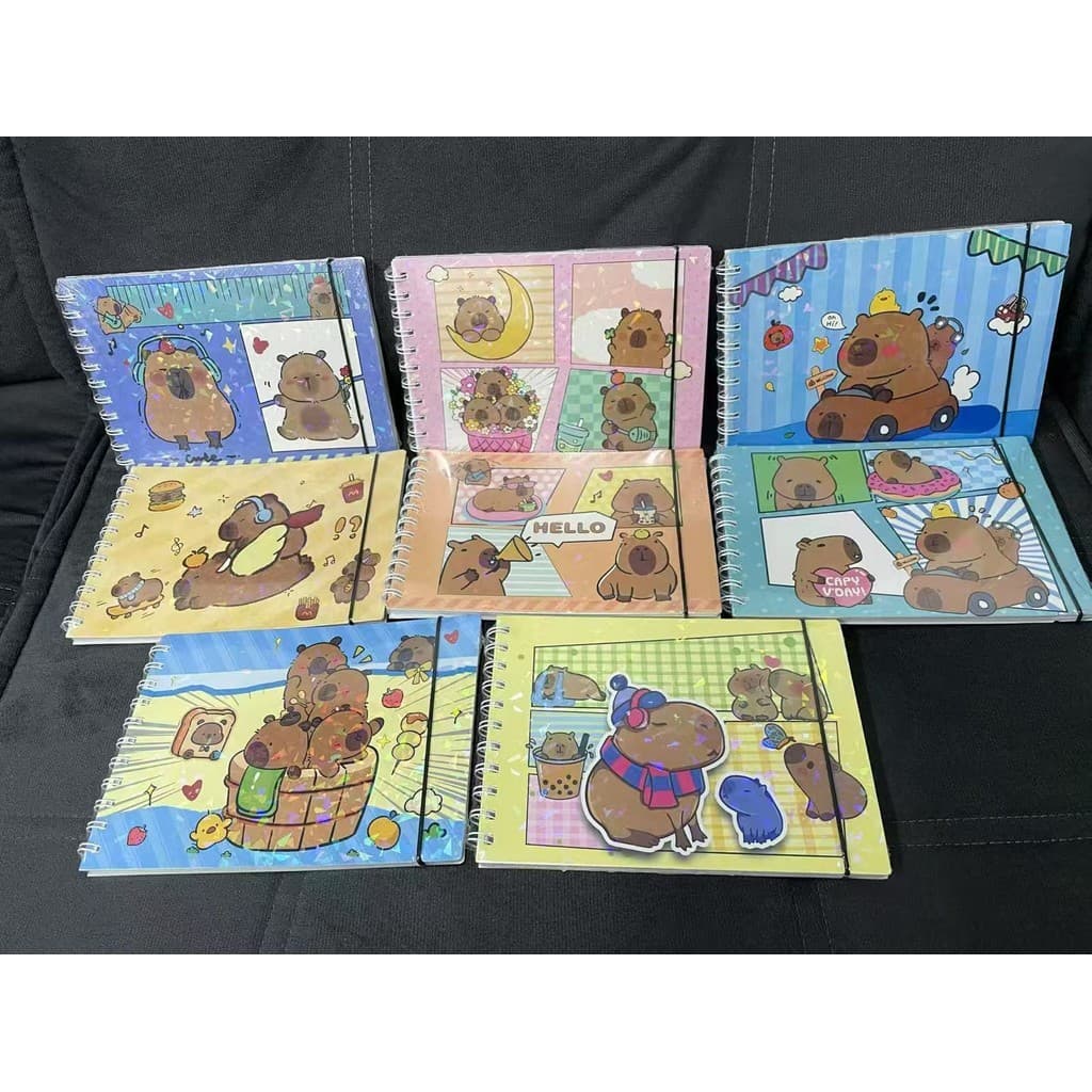 kit 5 Livro de Colorir Com Capa Dura,Laser de cobertura,Caderno de Desenho Pintura 50 Páginas