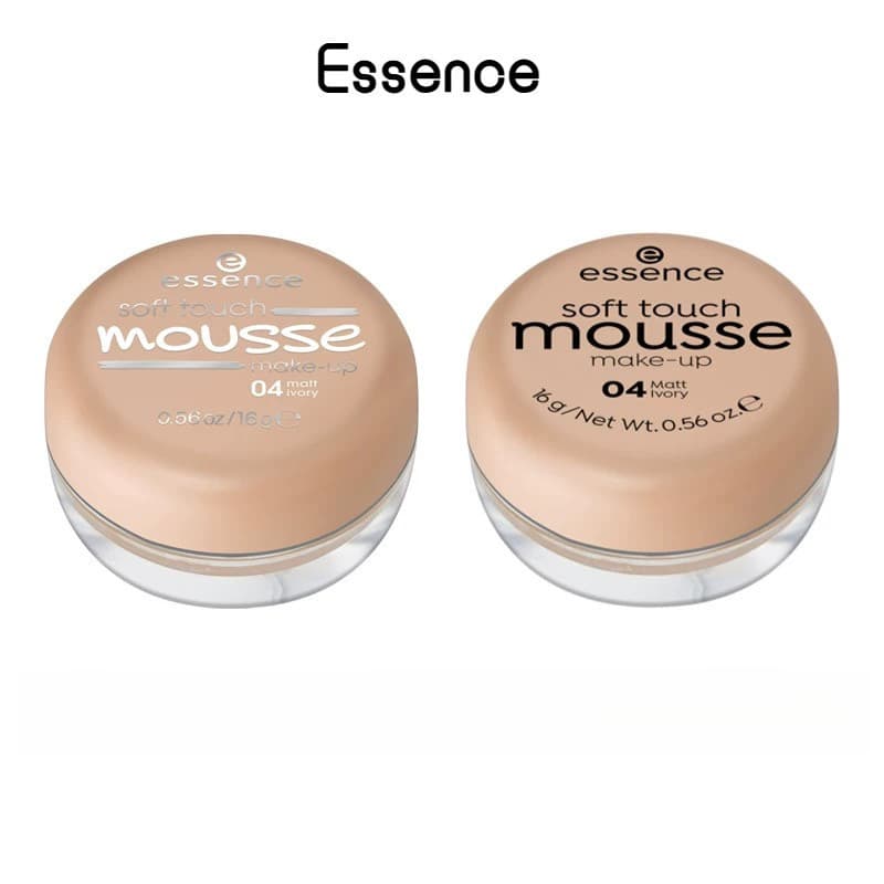 Essência Planta Impecável Mousse Fundação Creme 16g Refrescante Controle De Óleo Corretivo Fosco E Hidratante De Longa D