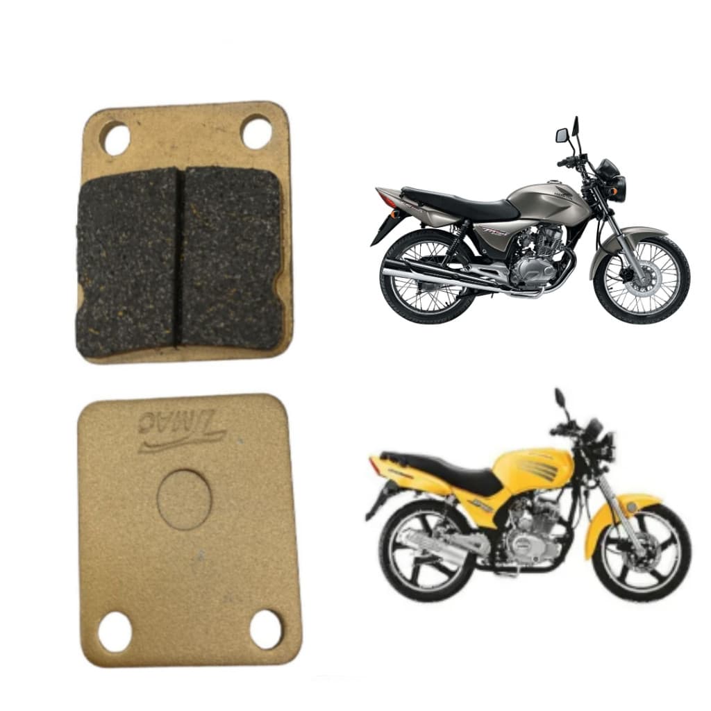 Pastilha De Freio Titan 125 150 2008 Sport Strada Speed 150 quadrada