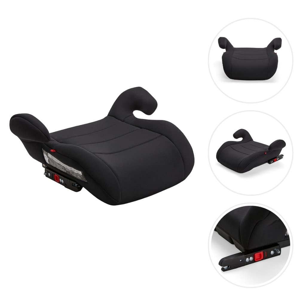 Assento Carro Infantil Isofix Fix Fit Preto Seguro Conforto Ajustavel Viagem Replay Kids