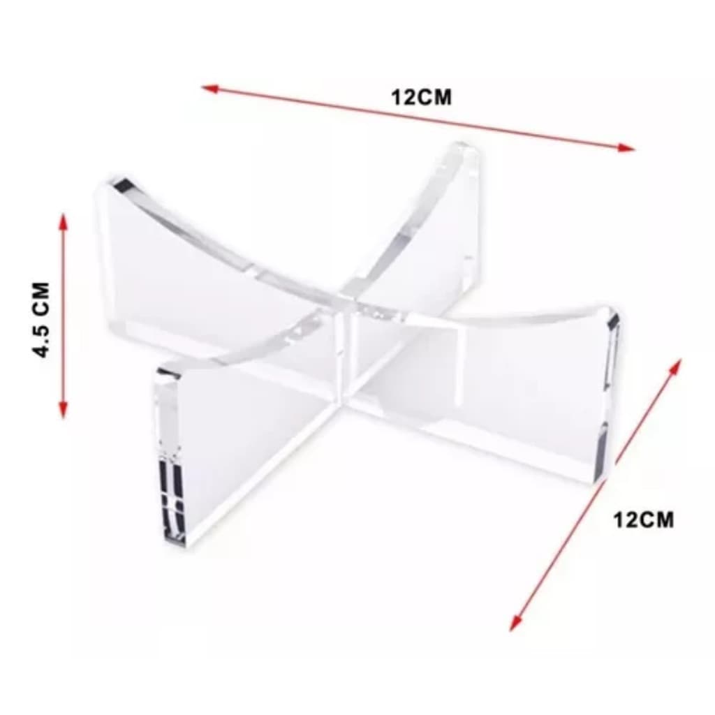 Suporte Para Bolas Expositor Acrílico Cristal PROMOÇÃO