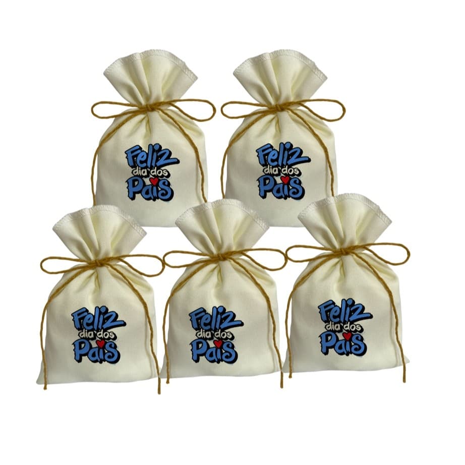 Saquinhos Lembrancinhas Personalizados Feliz Dia Dos Pais