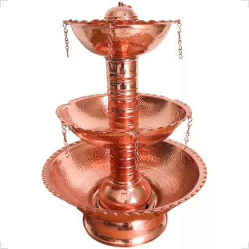 Fonte Em Cobre Puro Para Bebidas Vinho Champanhe