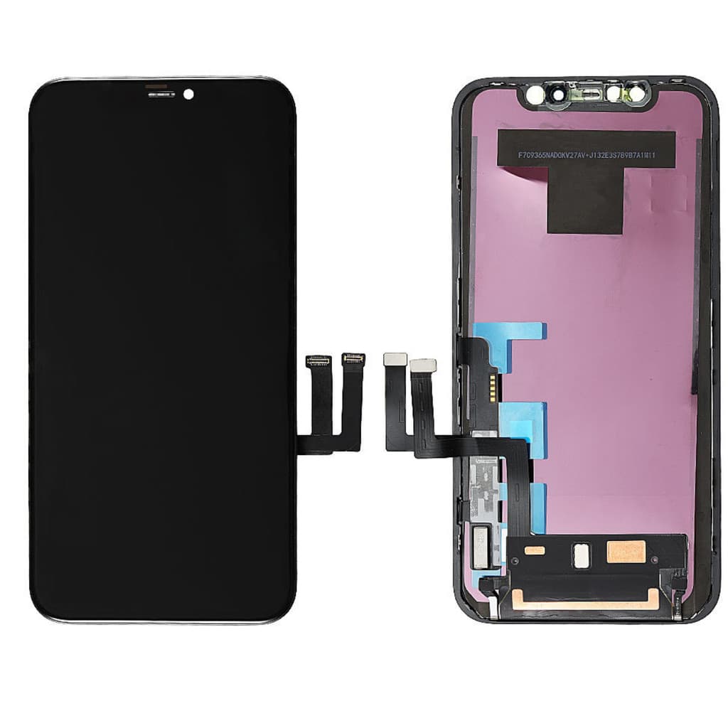 Tela Display Lcd Touch Para Iphone 11 + Capa Acrílico
