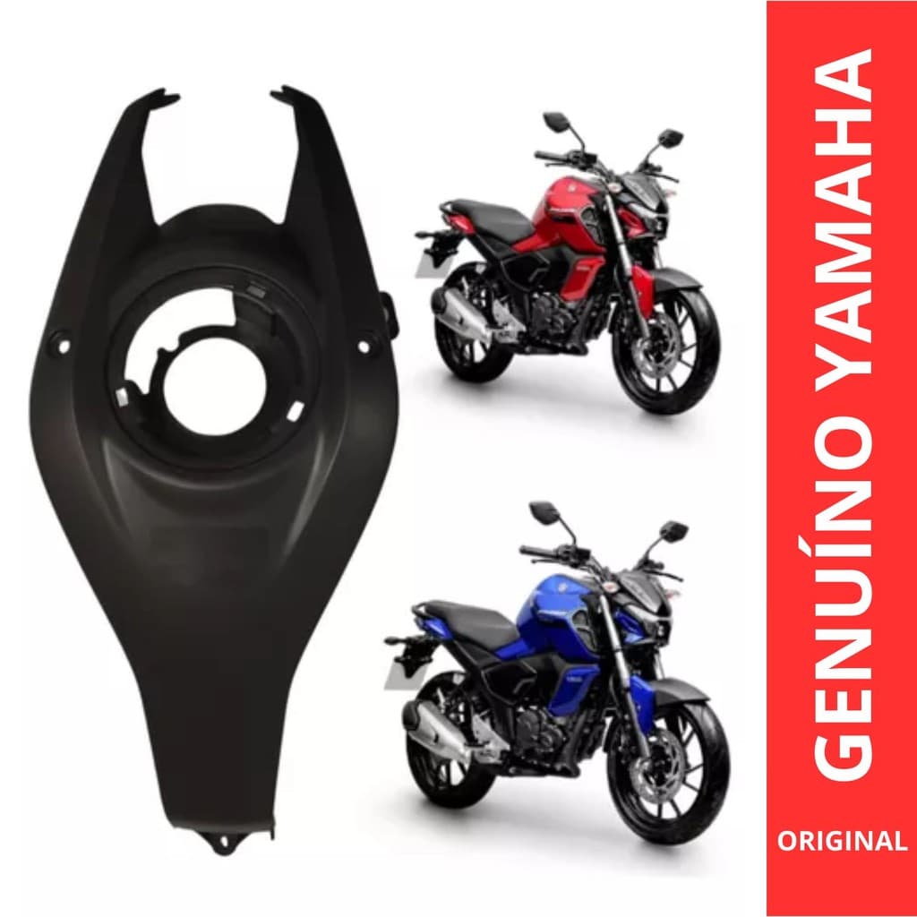 CARENAGEM SUPERIOR CENTRAL CAPA TANQUE FAZER FZ15 2023 2024 2025 2026