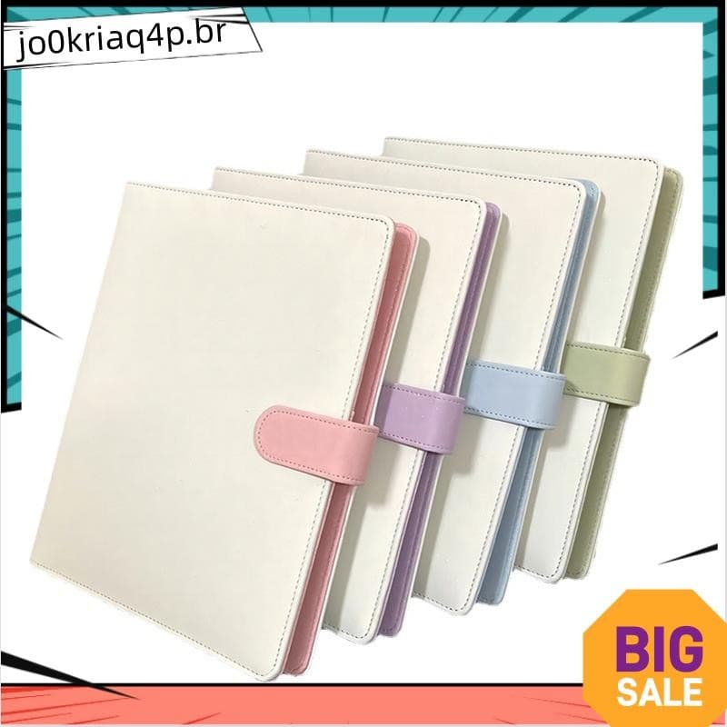 A5 Porta-Cartões Fotográficos Binder Idol Armazenamento De Kawaii Papelaria