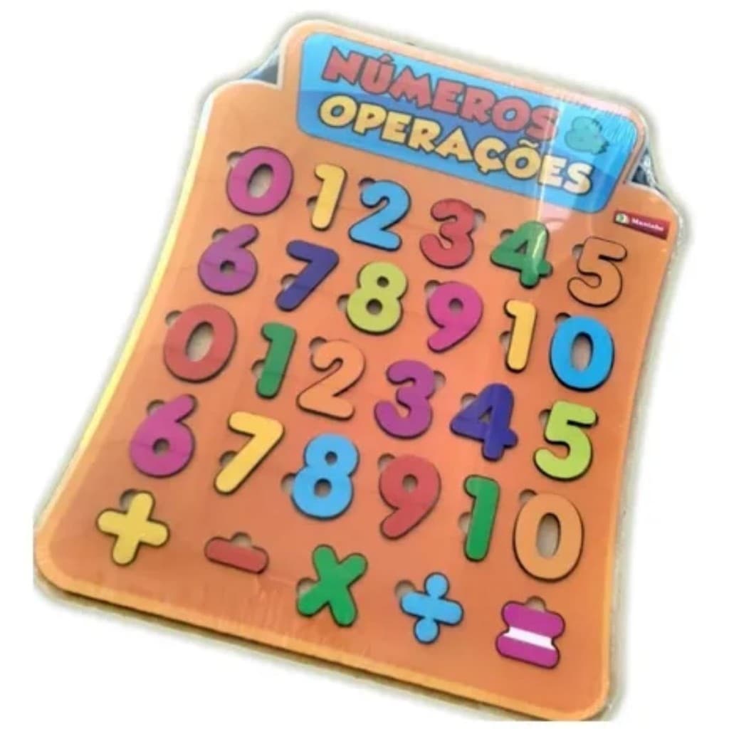 Brinquedo Pedagógico e Educativo - Painel Numérico