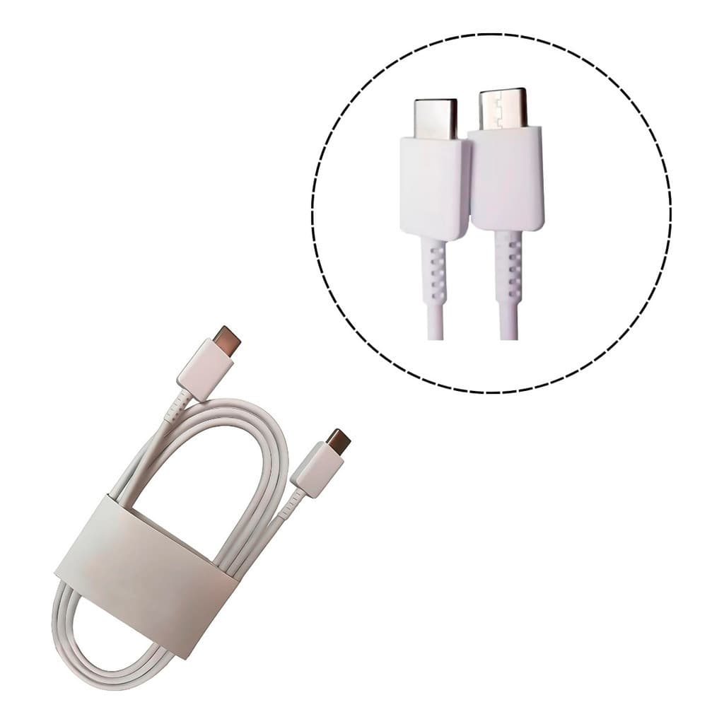 Cabo Tipo C- Tipo C Dois Lados Para Cabo De Carregamento Rápido USB-C